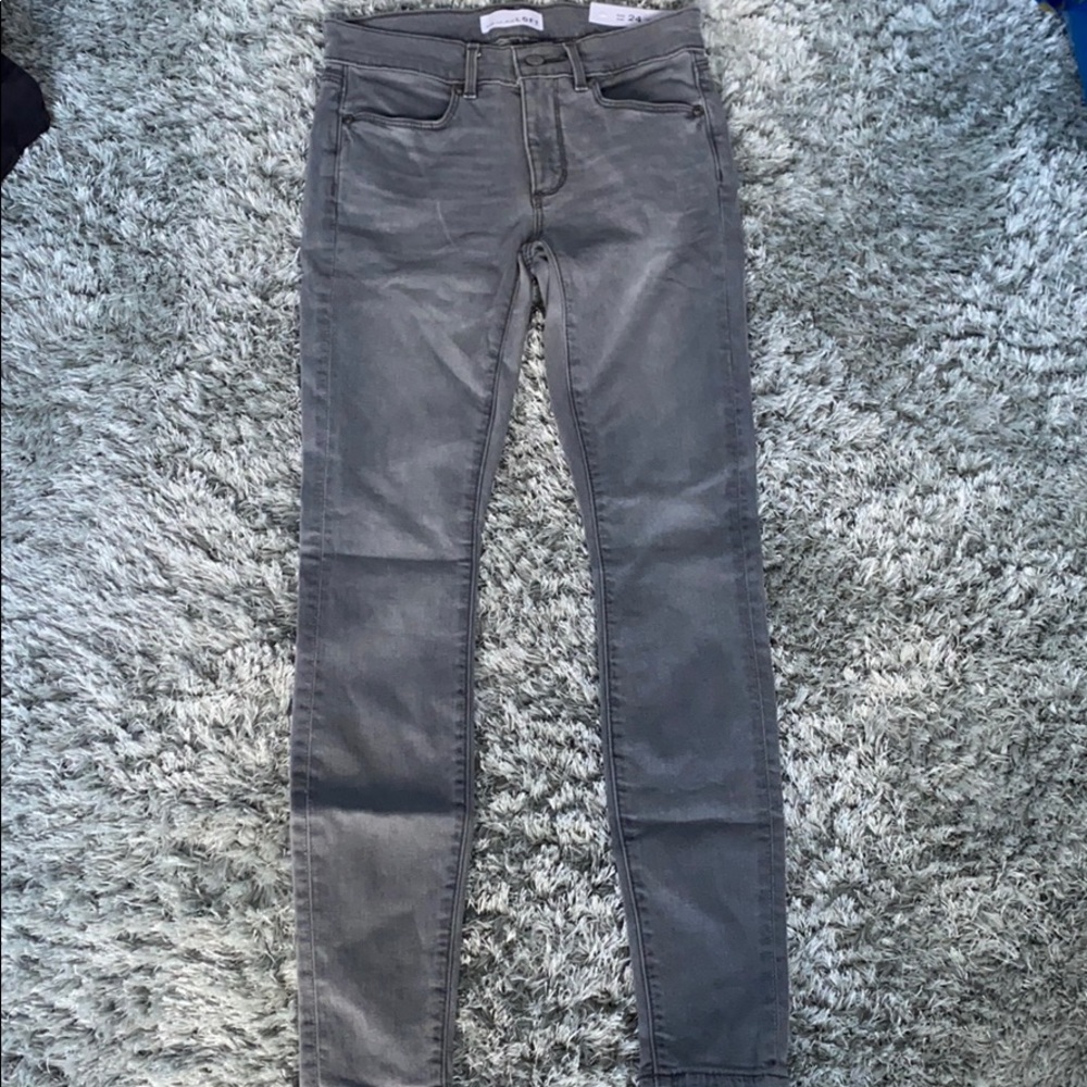 BRAND NEW WITH TAGS LOFT GRAY JEANS